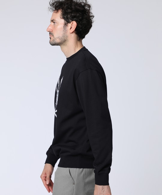 ヒートカット迷彩ロゴ ロングスリーブTシャツ