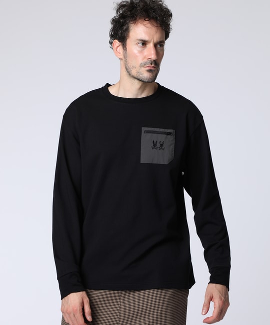 2BUNNYポケット ロングスリーブTシャツ