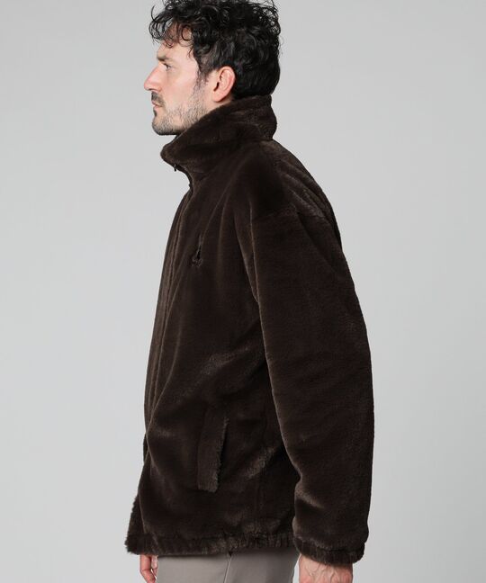 フェイクファー ブルゾン