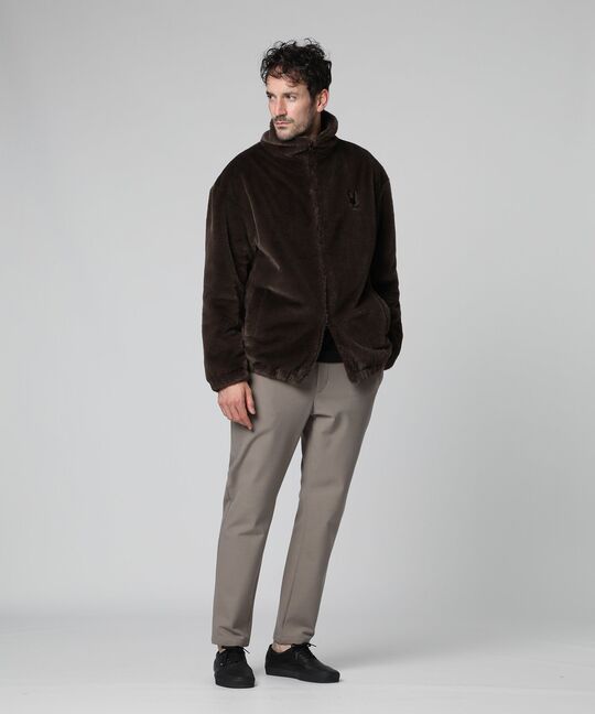 フェイクファー ブルゾン