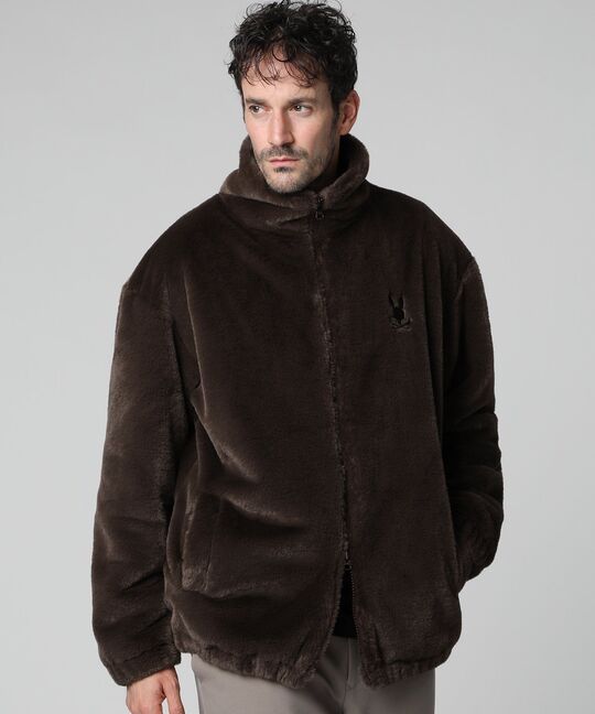 フェイクファー ブルゾン