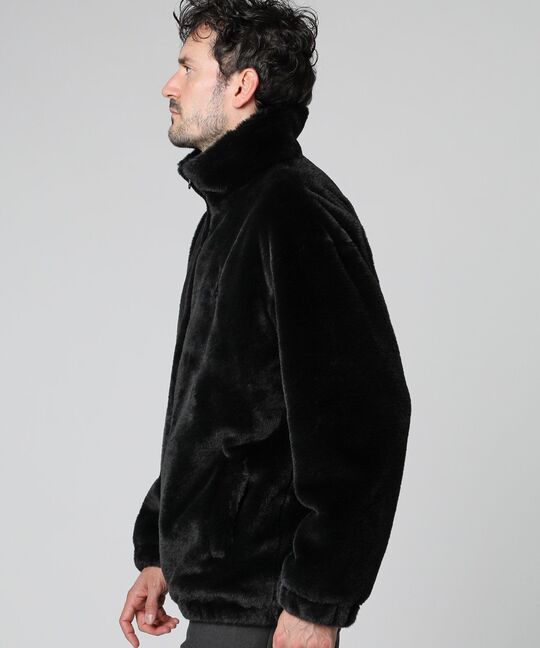 フェイクファー ブルゾン