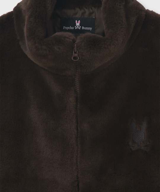 フェイクファー ブルゾン