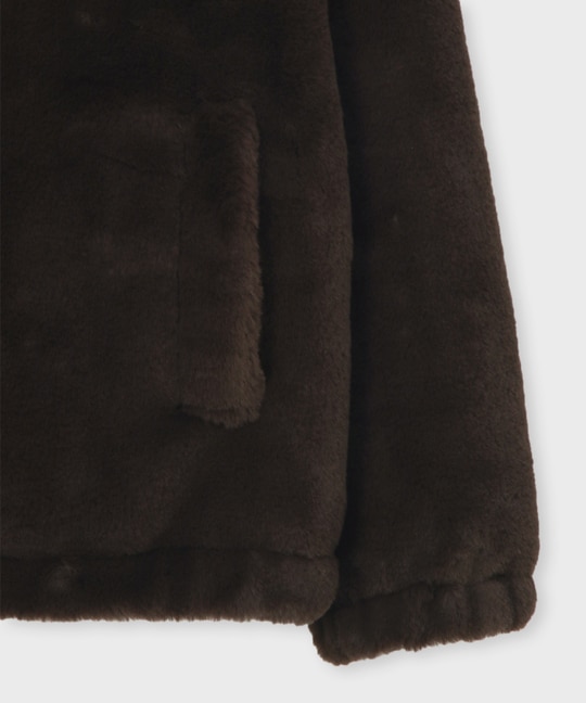 フェイクファー ブルゾン