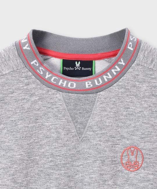 [GOLF][WOMEN]バニーマーククルーネックスウェットプルオーバー