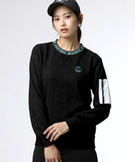 [GOLF][WOMEN]バニーマーククルーネックスウェットプルオーバー