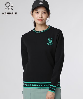 [GOLF] [WOMEN]ロゴジャガード　 ニット