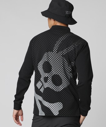 [GOLF]ハーフジップ 　長袖モックネック