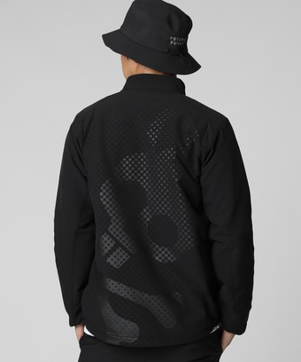 [GOLF]ストームフリース 　スタンドカラーブルゾン