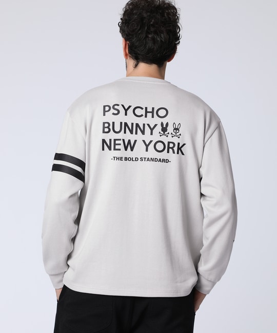 2BUNNYバックプリント ロングスリーブTシャツ