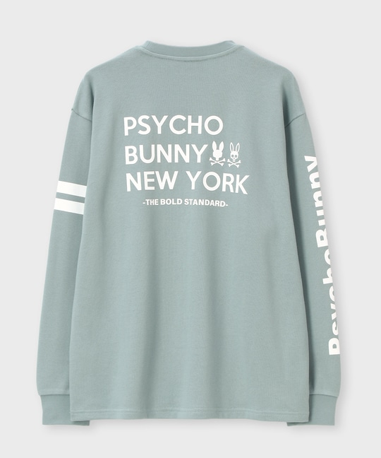 2BUNNYバックプリント ロングスリーブTシャツ