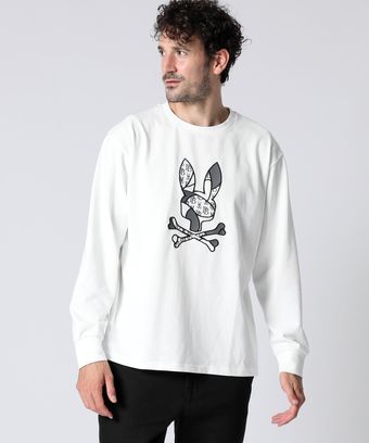 MONOGRAM パッチワークバニー 　ロングスリーブTシャツ