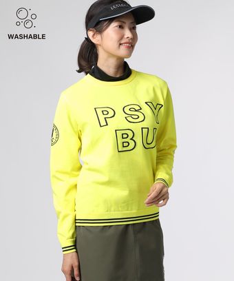 [GOLF][WOMEN]ビッグロゴクルーネック ウォッシャブル 　ニット