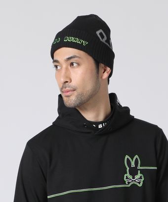 [GOLF]ジャガードロゴ 　ニットキャップ