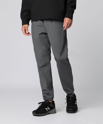 エアロゲル 裏起毛 　ギャザー ジョガーパンツ