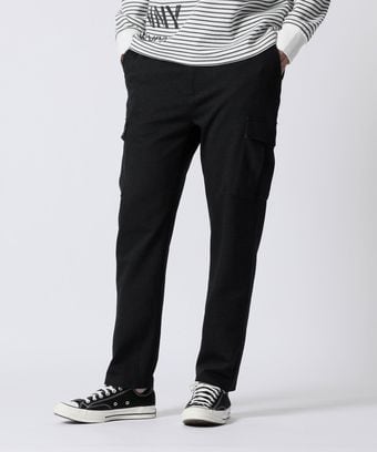 デニムジャージ 　カーゴパンツ