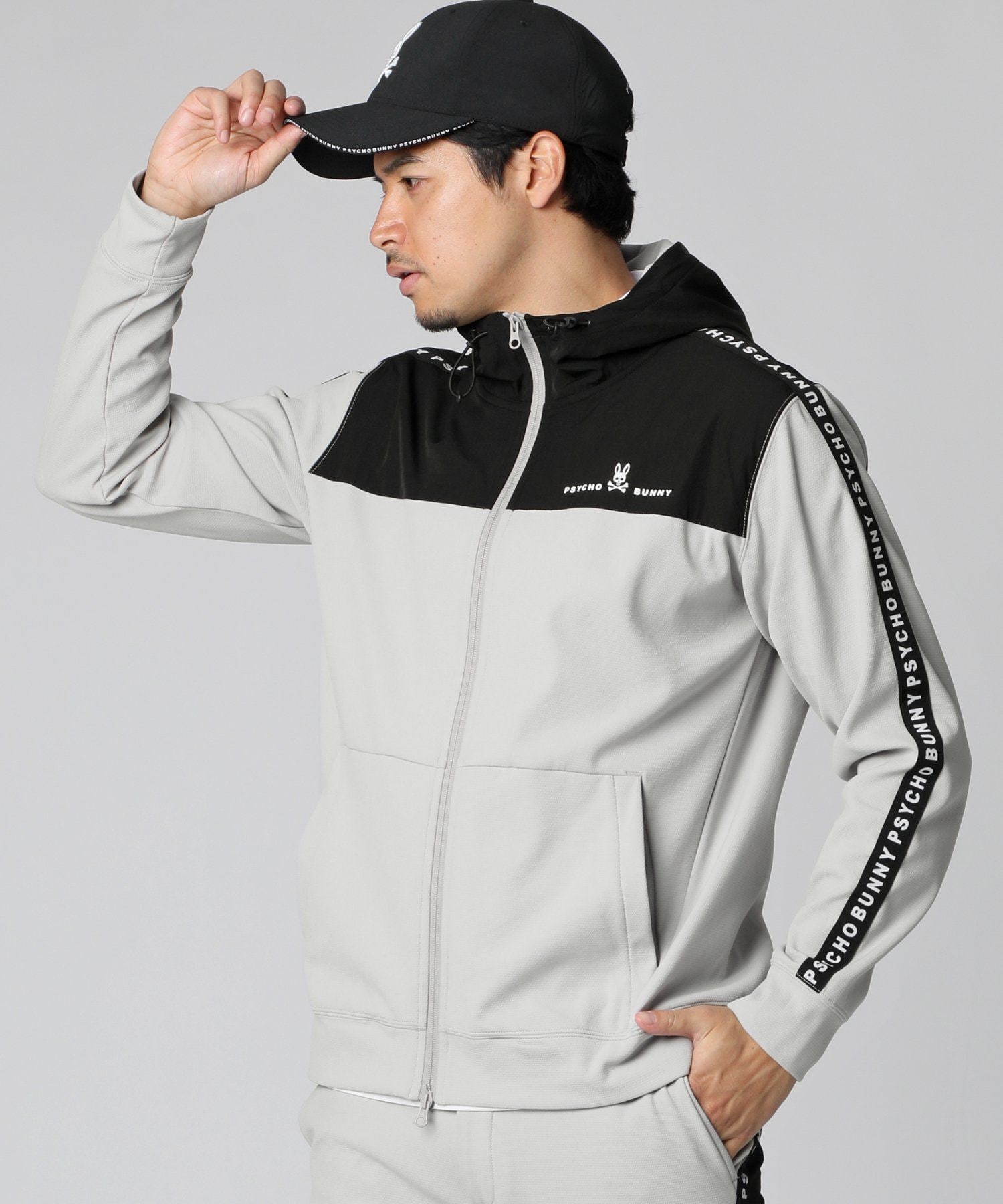 GOLF]Primeflex バックメッシュ ジップパーカ｜Psycho Bunny｜サイコ