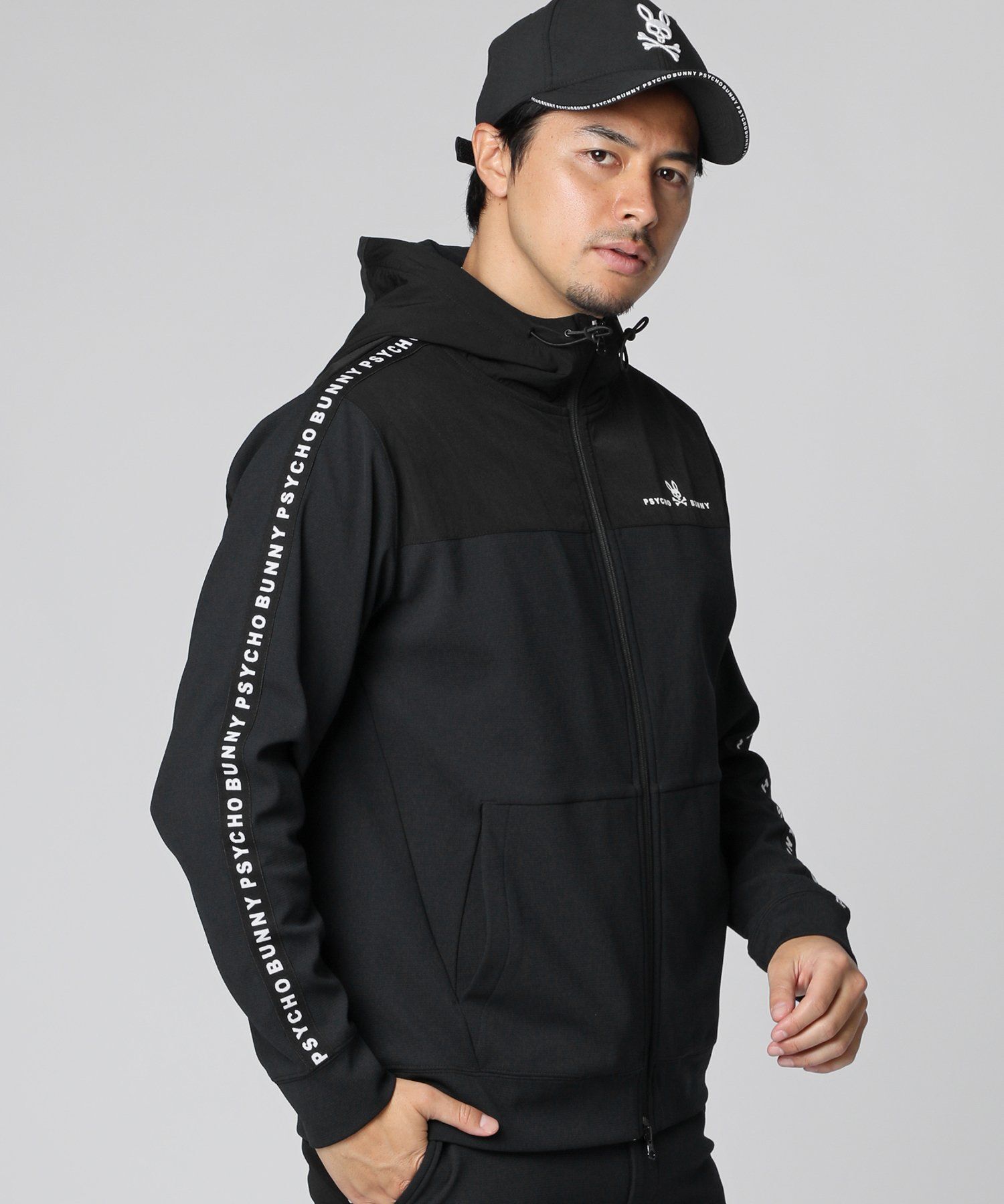 GOLF]Primeflex バックメッシュ ジップパーカ｜Psycho Bunny｜サイコ