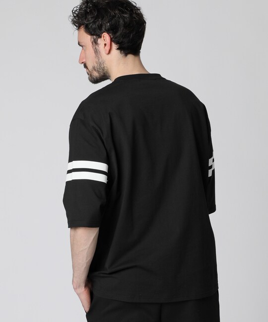 [WEB限定]スリーブライン ビッグシルエット Tシャツ