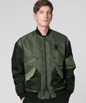 バイカラーデザイン 　MA-1