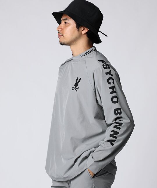 [WEB限定]リラックスフィット モックネックロングスリーブTシャツ