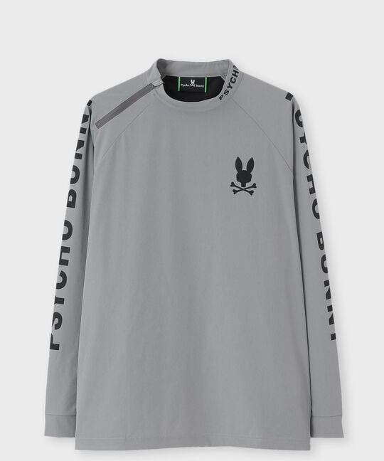 [WEB限定]リラックスフィット モックネックロングスリーブTシャツ