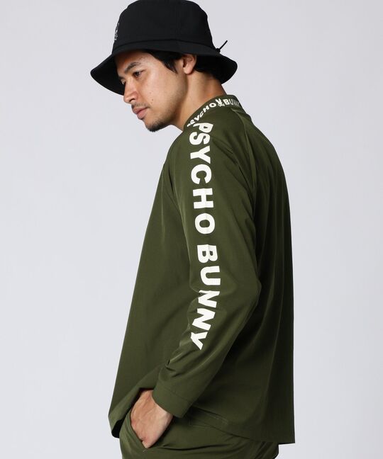 [WEB限定]リラックスフィット モックネックロングスリーブTシャツ