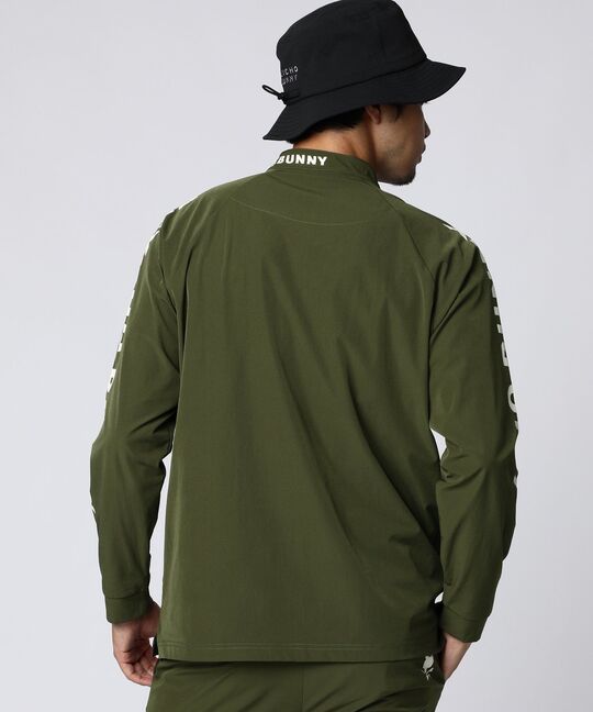 [WEB限定]リラックスフィット モックネックロングスリーブTシャツ