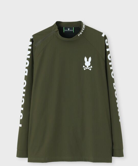 [WEB限定]リラックスフィット モックネックロングスリーブTシャツ