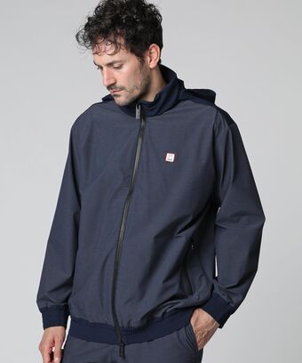 ストレッチナイロン 　ジップブルゾン