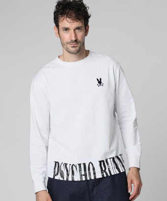 グランジロゴ 　ロングスリーブTシャツ