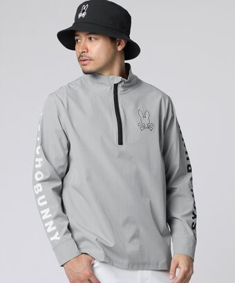 [GOLF]スタンドネックハーフジップ　 ロングスリーブ