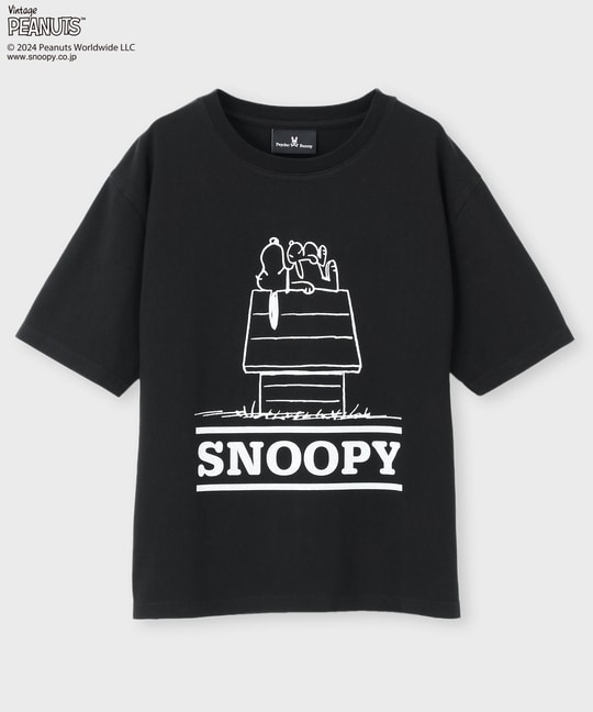 [WOMEN]PEANUTS×Psycho Bunny Tシャツ