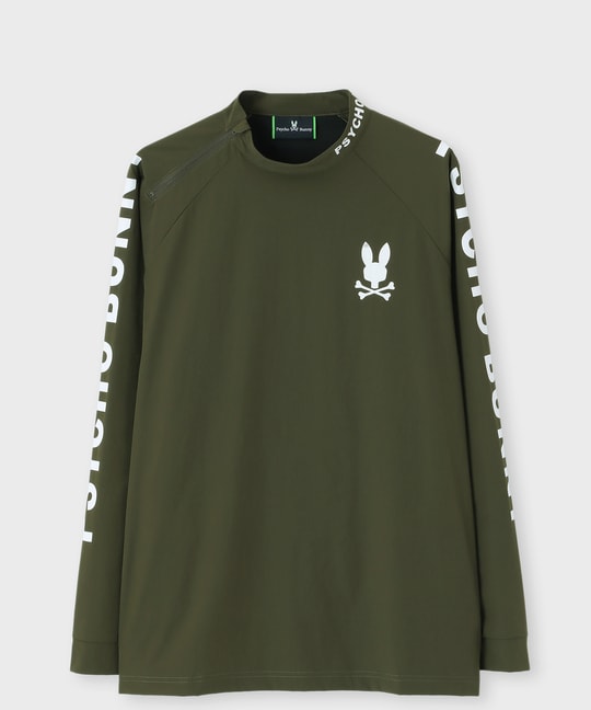 [WEB限定]リラックスフィット モックネックロングスリーブTシャツ