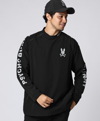 [WEB限定]リラックスフィット モックネック　ロングスリーブTシャツ