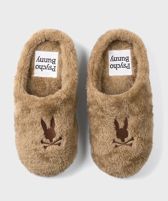 フェイクファー ルームシューズ