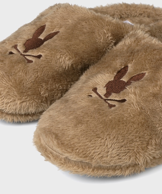 フェイクファー ルームシューズ