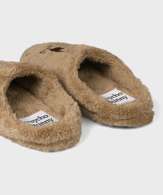 フェイクファー ルームシューズ