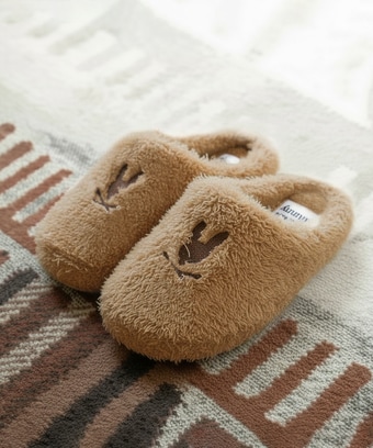 フェイクファー ルームシューズ