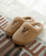 フェイクファー ルームシューズ