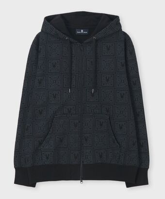 ジオメトリックPBモノグラムパーカ