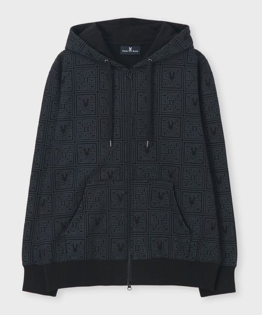 ジオメトリックPBモノグラムパーカ