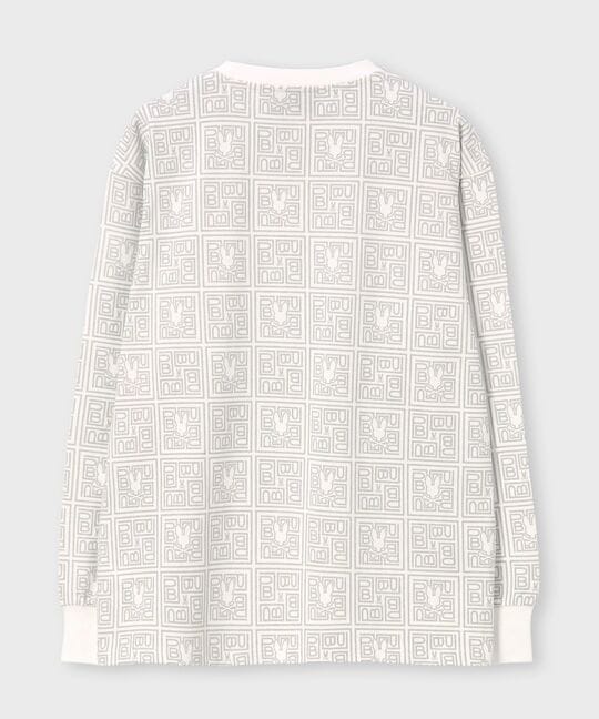 ジオメトリックPBモノグラム ロングスリーブTシャツ