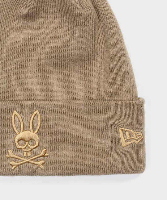 NEW ERA® / Psycho Bunny ベーシックカフ ニットキャップ