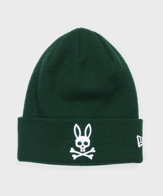 NEW ERA® / Psycho Bunny ベーシックカフ ニットキャップ