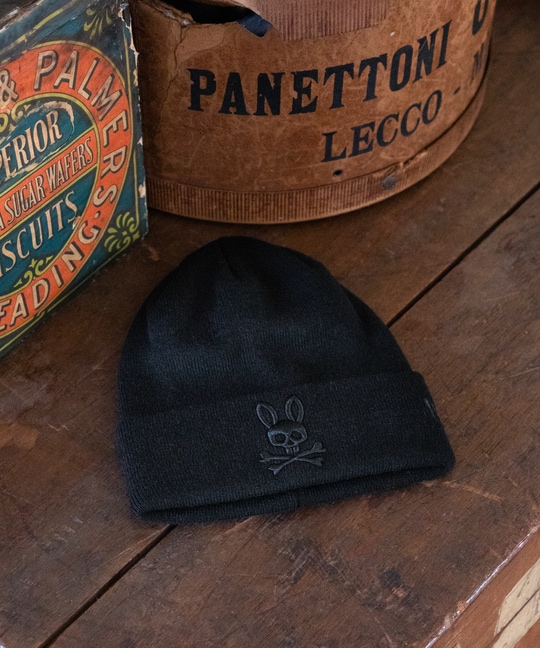 NEW ERA® / Psycho Bunny ベーシックカフ ニットキャップ