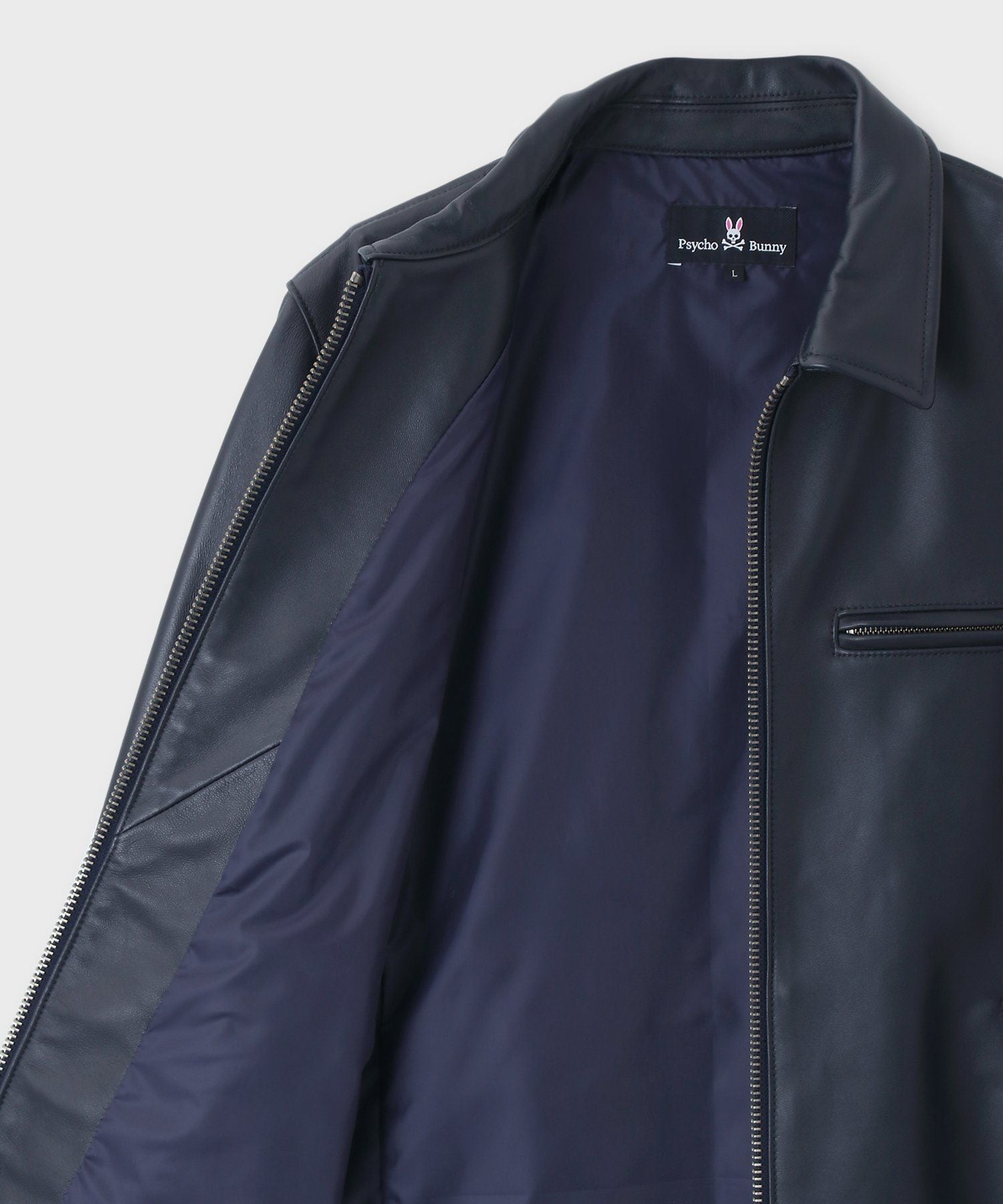 シープレザー トラッカージャケット｜Psycho Bunny｜サイコバニー 公式