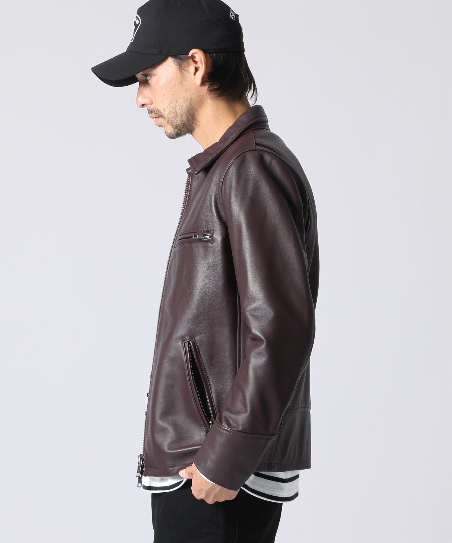 シープレザー トラッカージャケット｜Psycho Bunny｜サイコバニー 公式