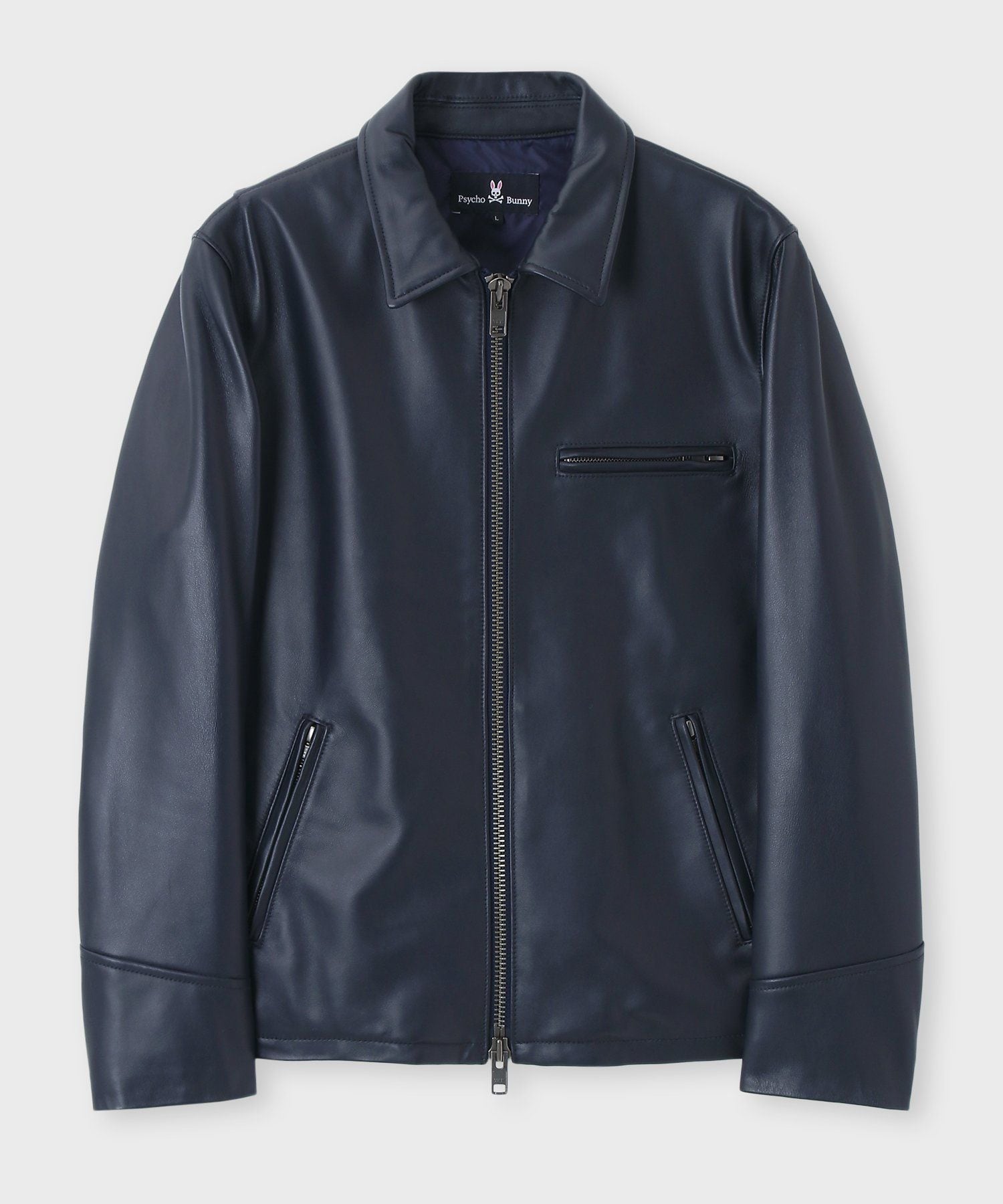 シープレザー トラッカージャケット｜Psycho Bunny｜サイコバニー 公式