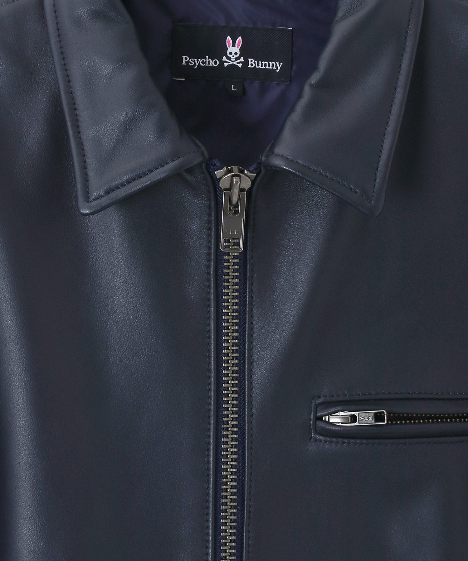シープレザー トラッカージャケット｜Psycho Bunny｜サイコバニー 公式
